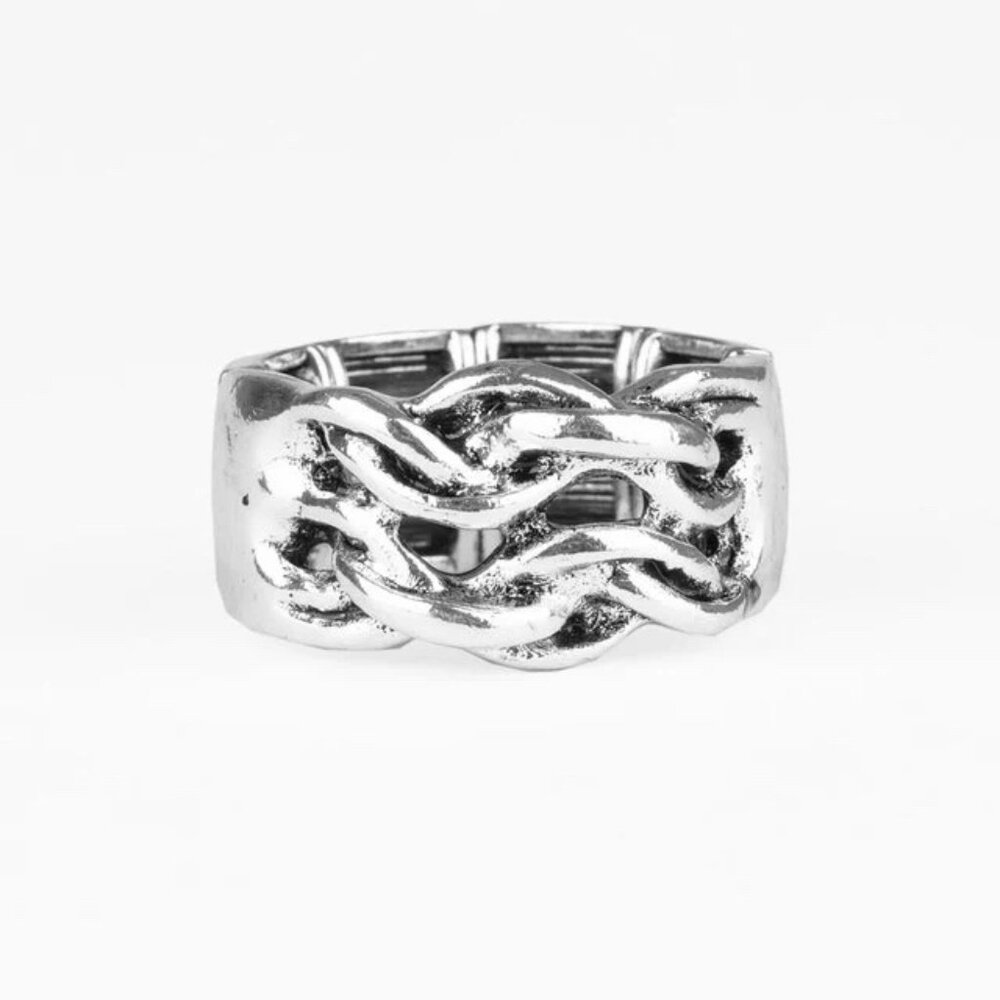 Paparazzi Well-Oiled Machine Silver Ring